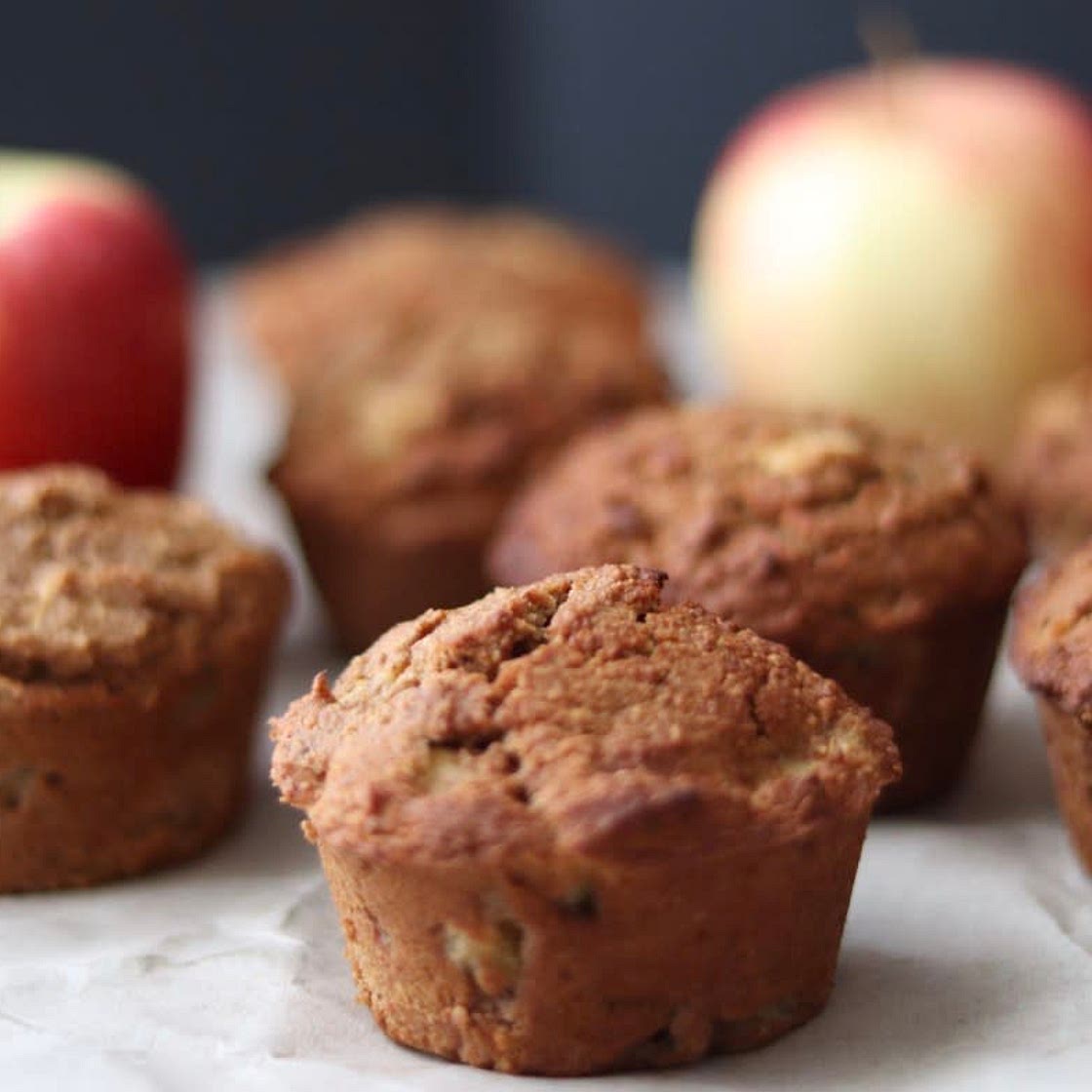 Apple cinnamon muffins
