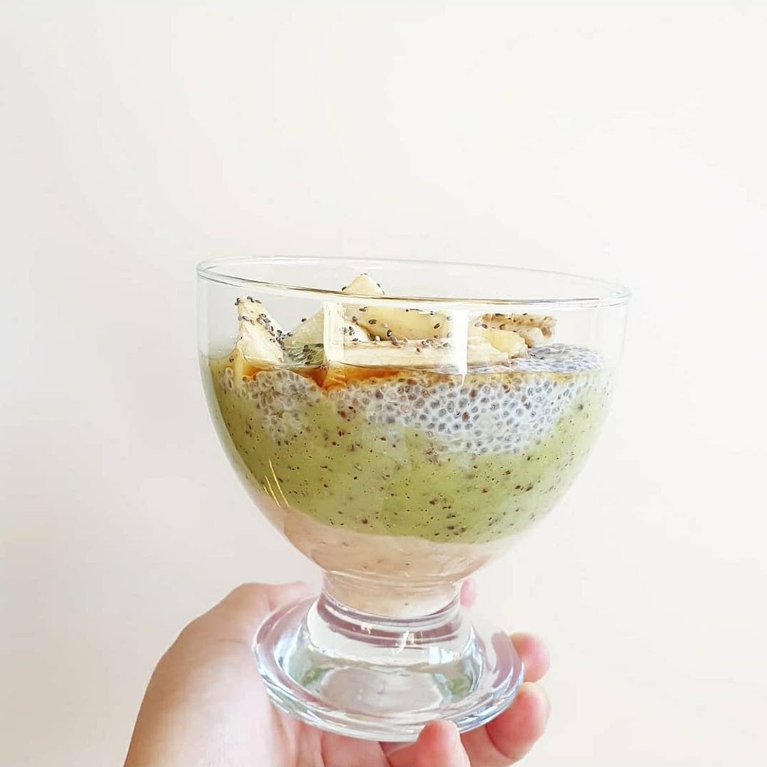KIWI BANANA CHIA PARFAIT 奇异果香蕉嘉种子冰糕杯