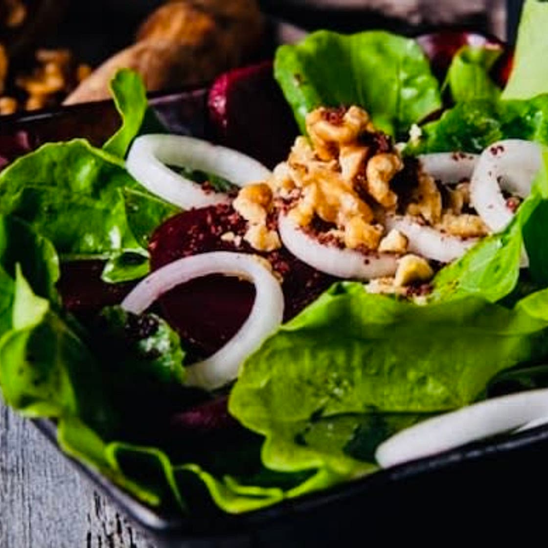 Beetroot salad. (سلطة الشمندر)