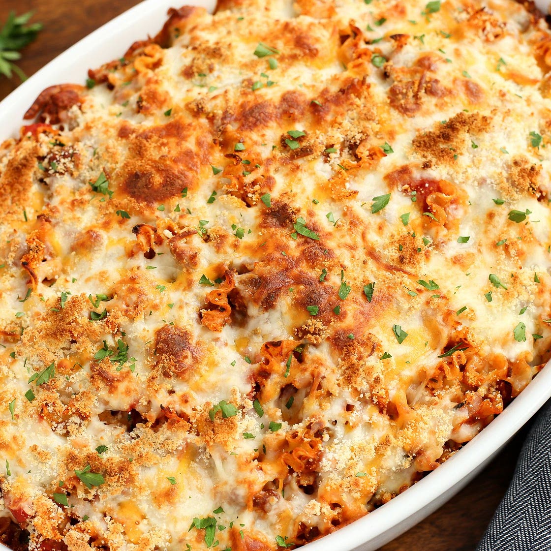 Spicy Lasagna Hotdish