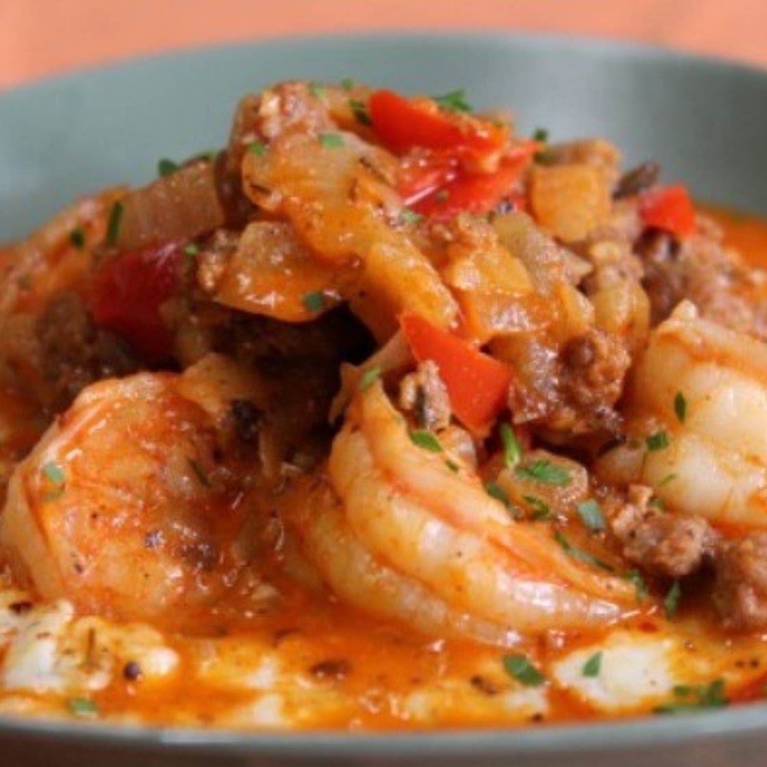 Voodoo Shrimp and Grits