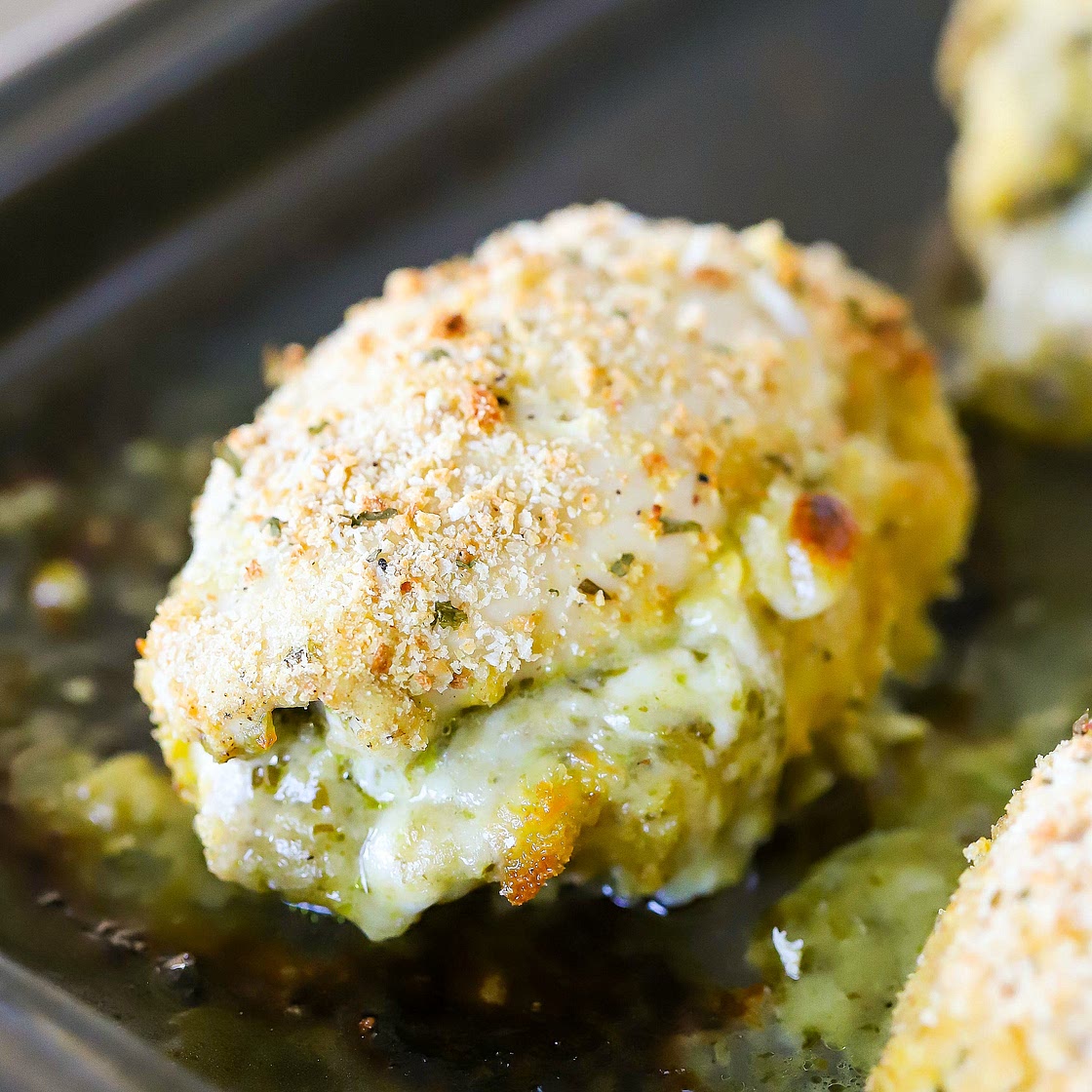 Pesto Stuffed Chicken