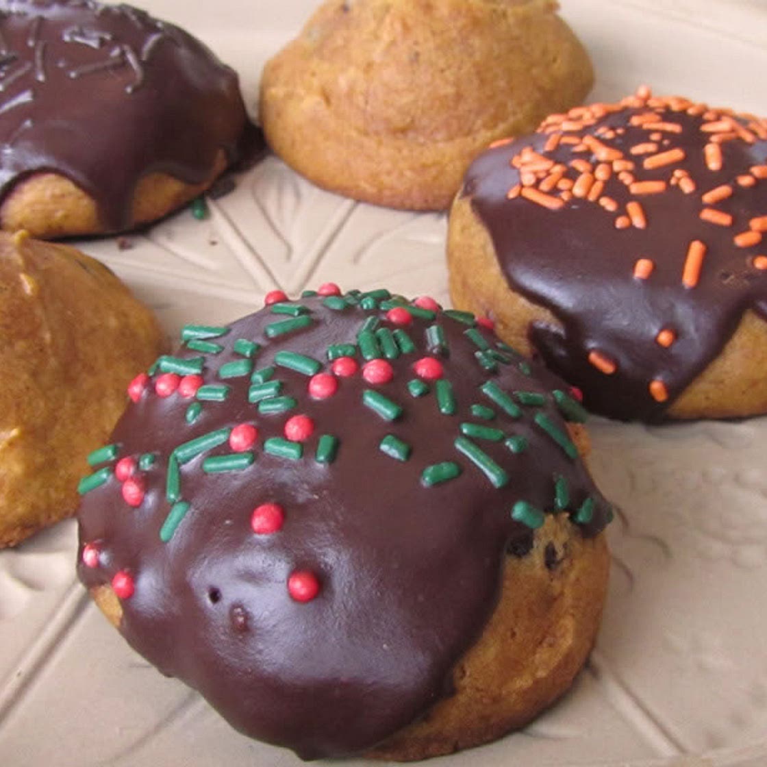 Pumpkin Chocolate Chip Cookies