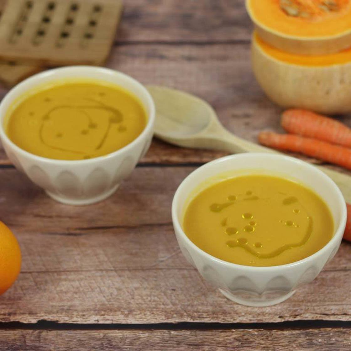 Crema de Calabaza y Calabacín