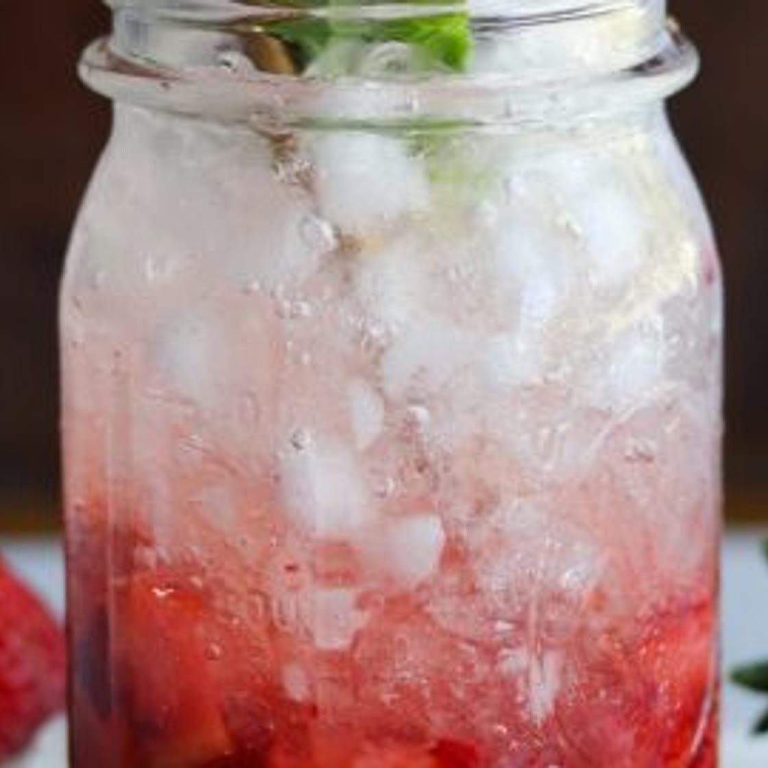 Strawberry Basil Smash Mocktail (Non-Alcoholic, Whole30)