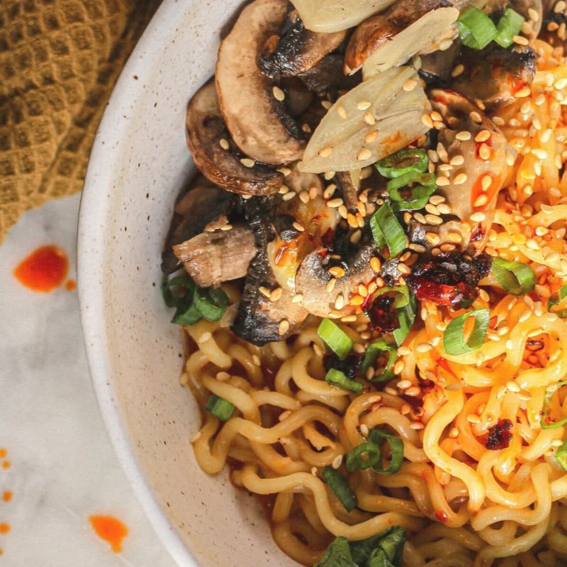 Peanut Butter Miso Noodles