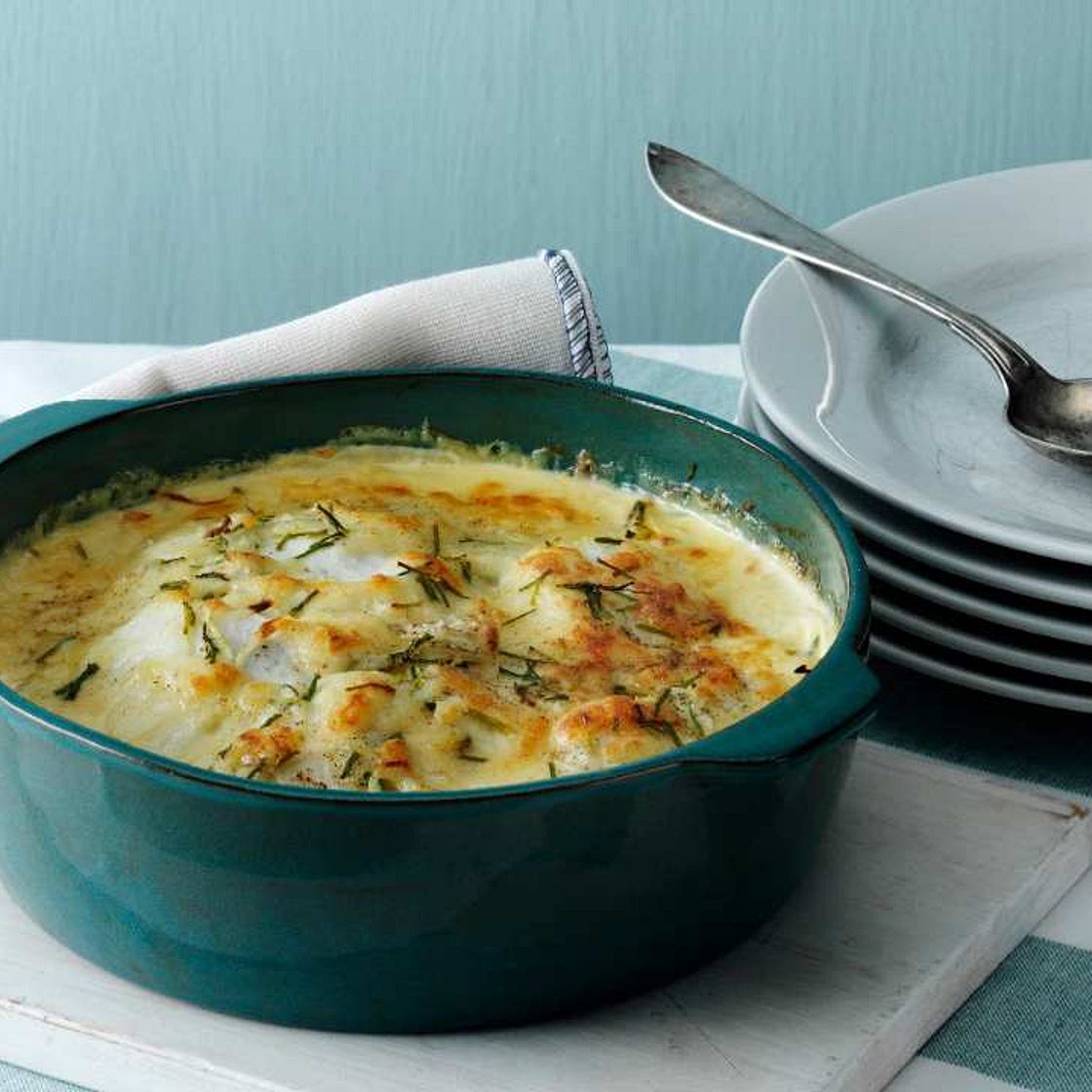 Turnip gratin