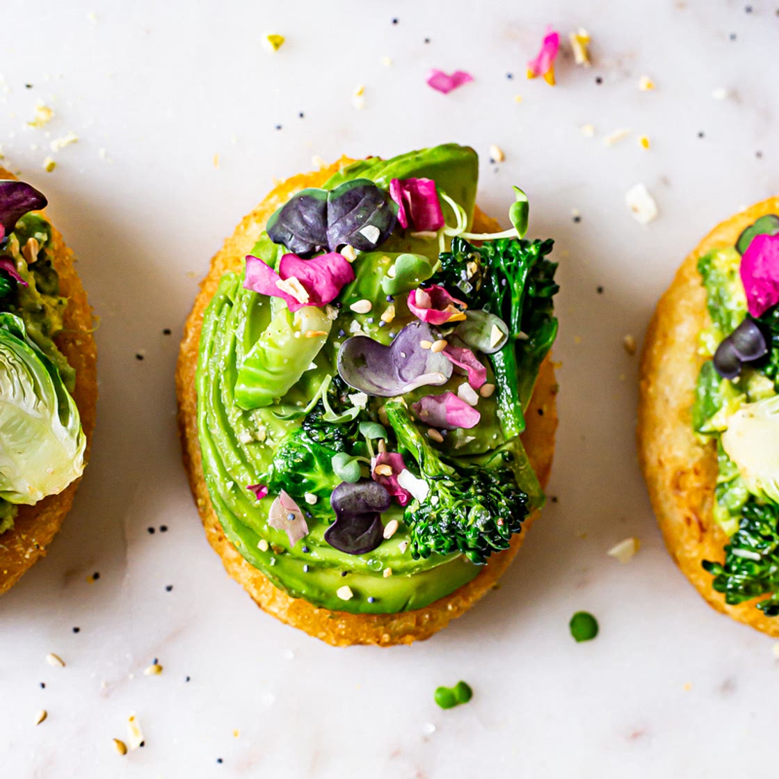 Hash Brown Avocado Toast