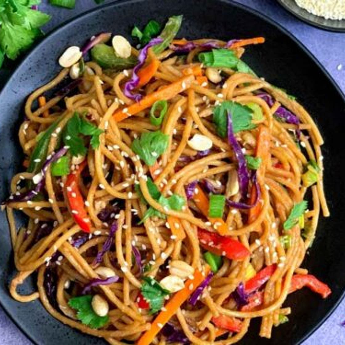 Instant Pot Thai Peanut Noodles
