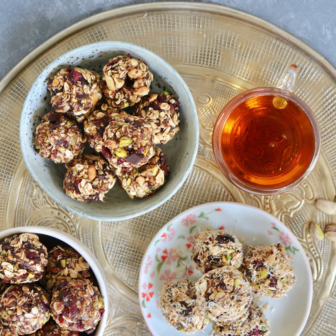 Pistachio & Cranberry Energy Balls