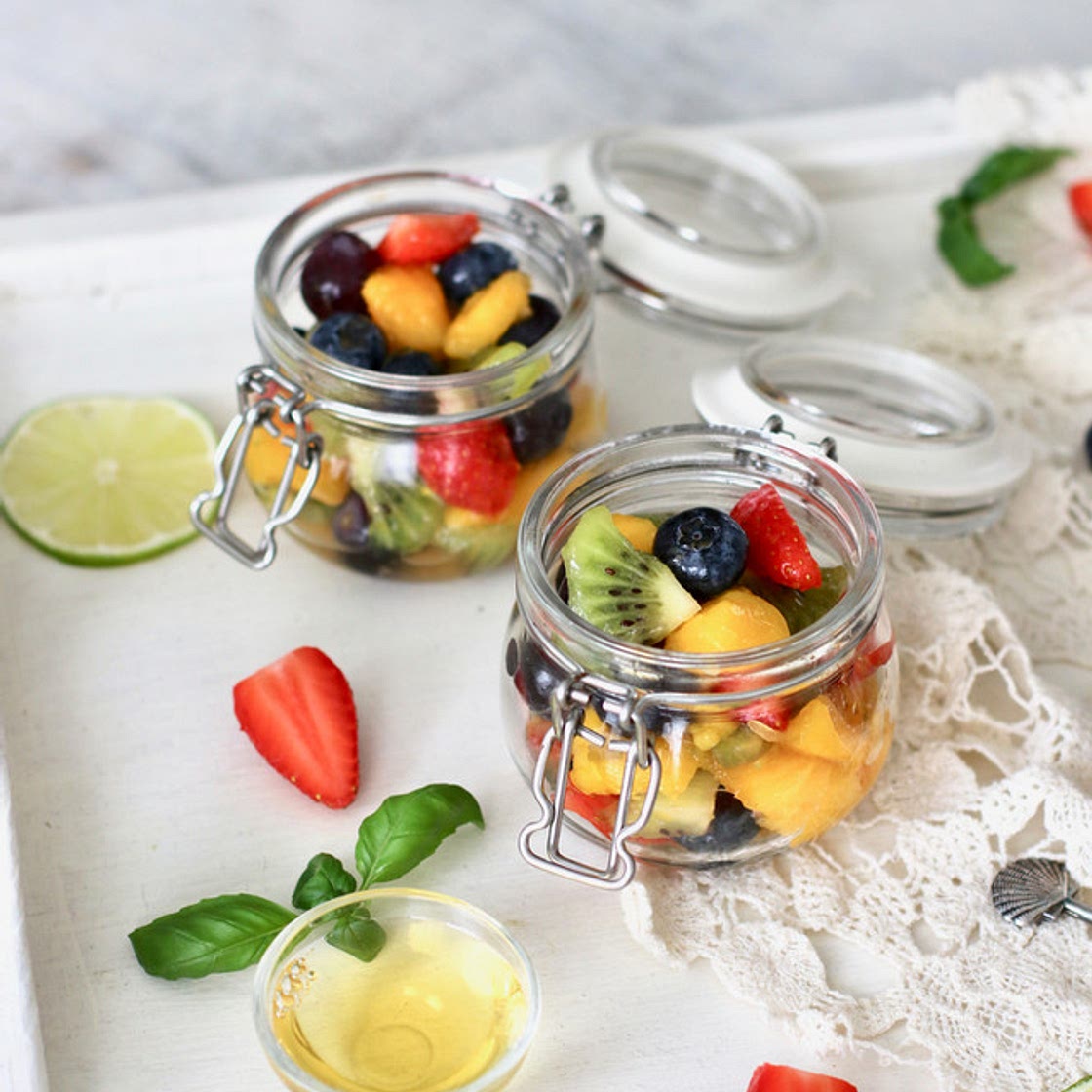 Sweet Lime Summer Fruit Salad