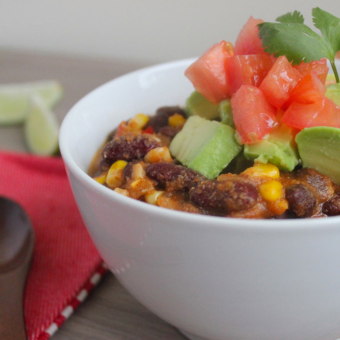 Sweet Potato Spiced Chili