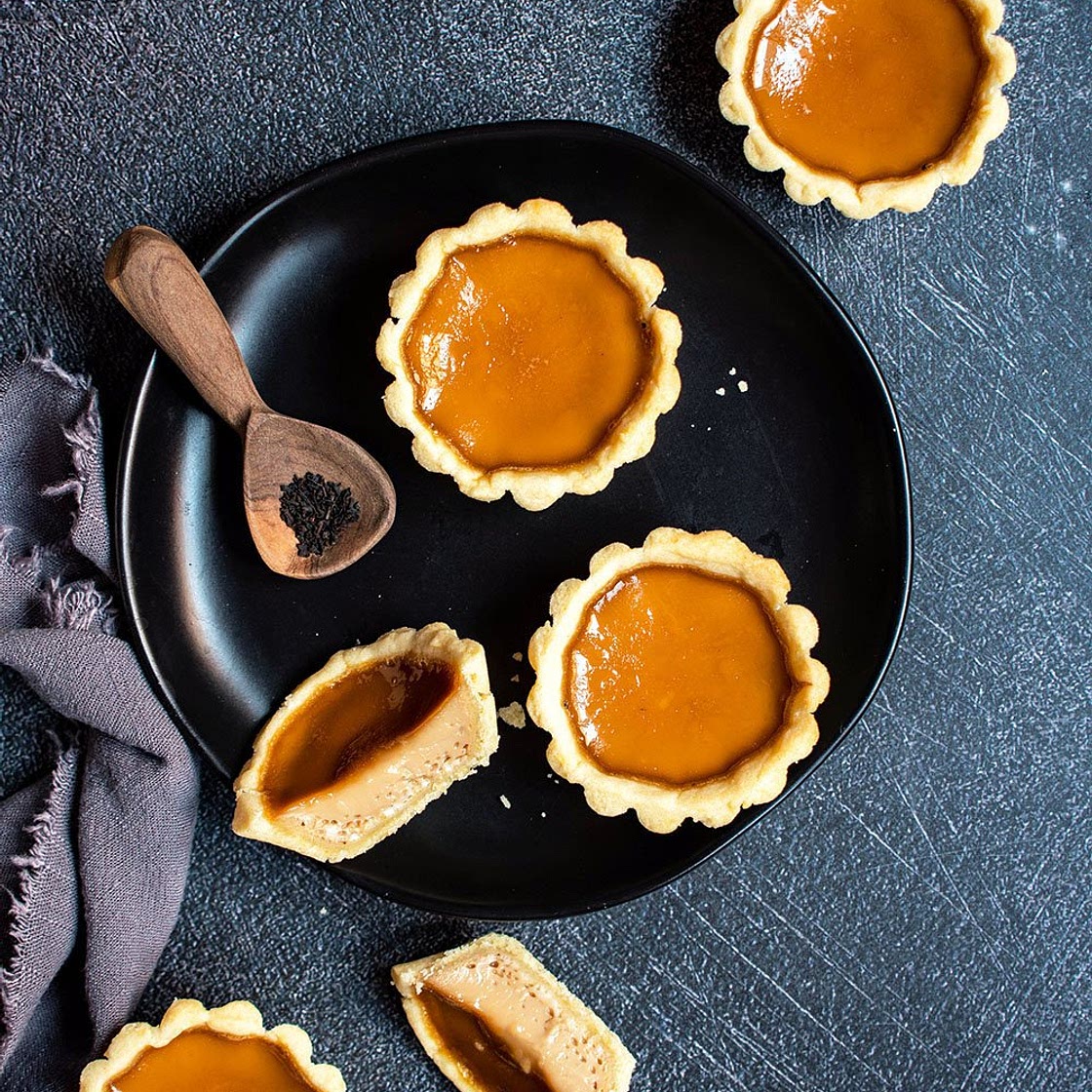 Milk Tea Egg Tarts