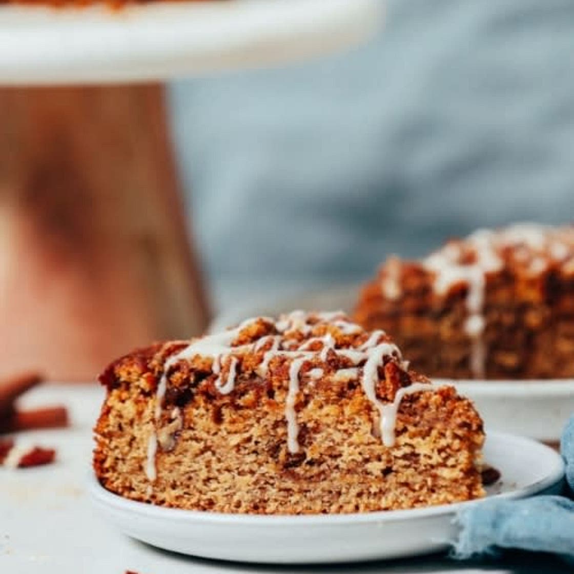 1-Bowl Vegan Coffee Cake (GF, Oil-Free) - Minimalist Baker