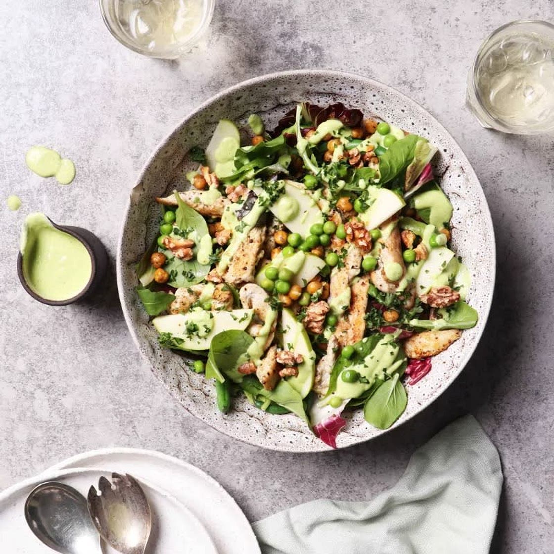 Green Goddess Chicken Salad