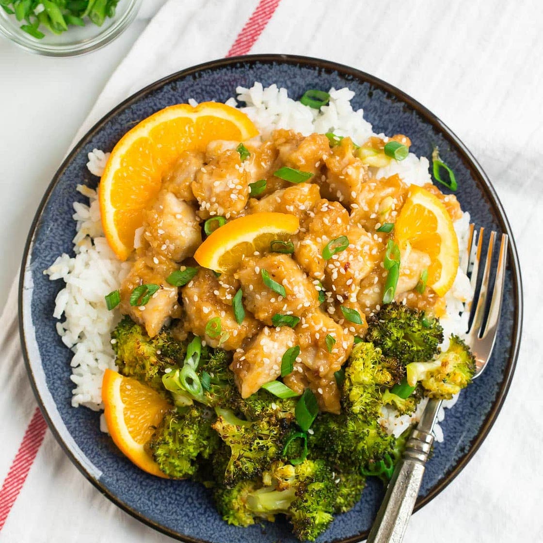 Healthy Orange Chicken