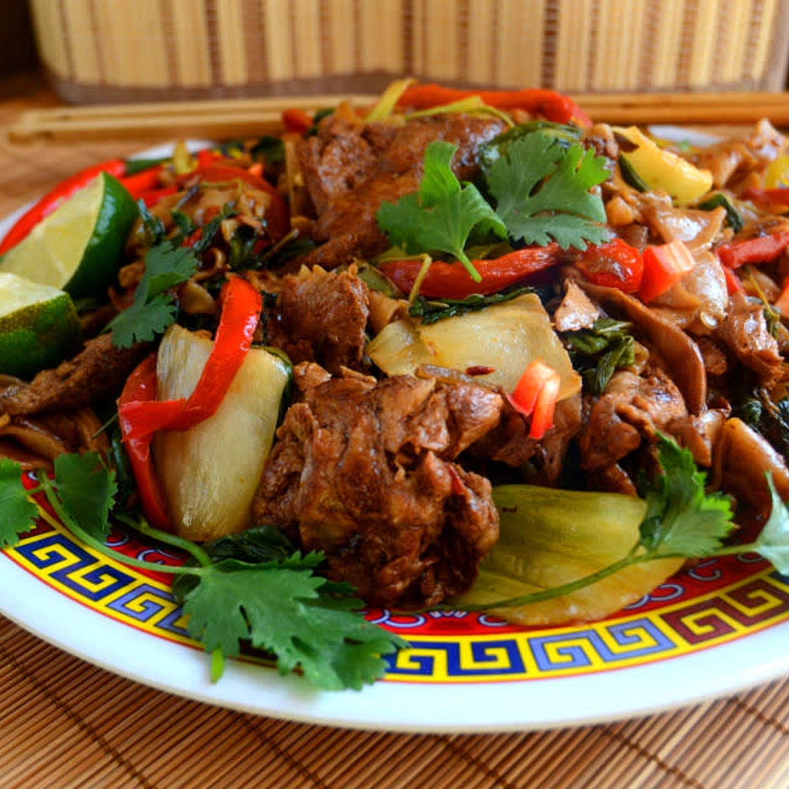 Vegan Thai Pad Gra Prow - Spicy Beef and Basil