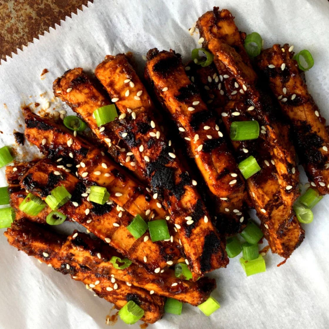 Sticky & Spicy Masala Chicken Fingers