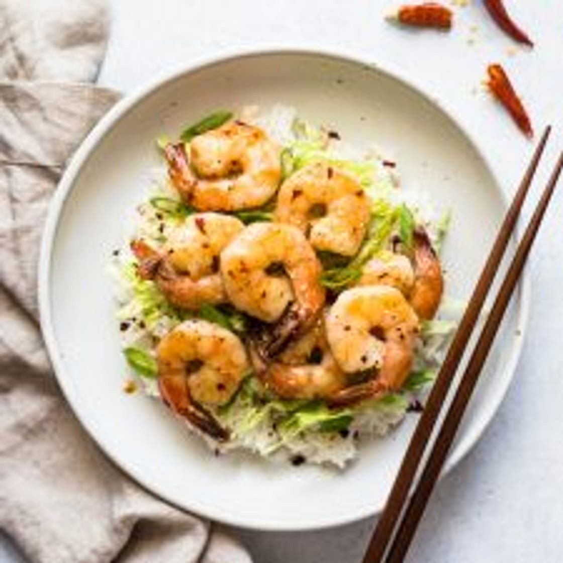 Honey-Chili Garlic Shrimp