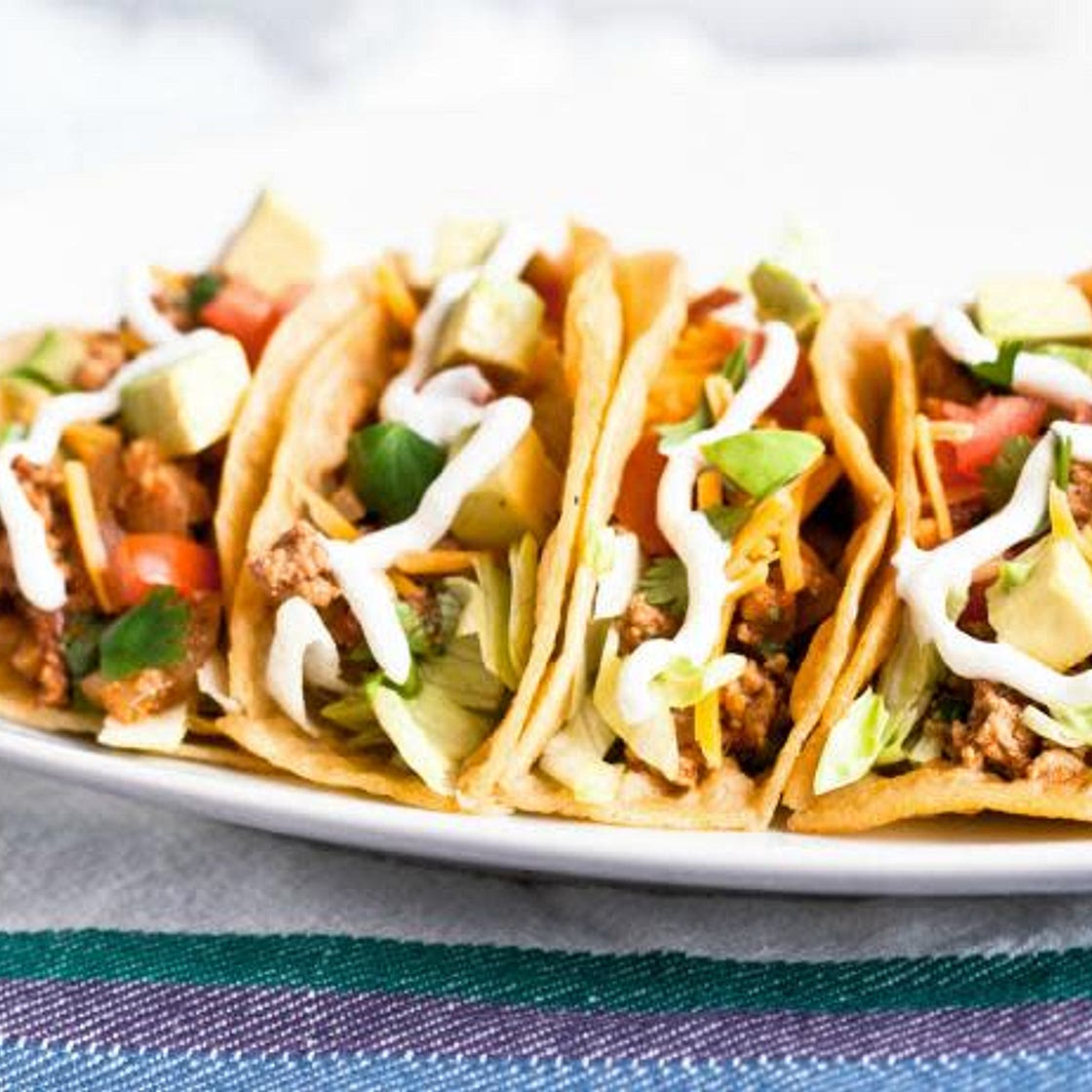Turkey Cheddar Taco