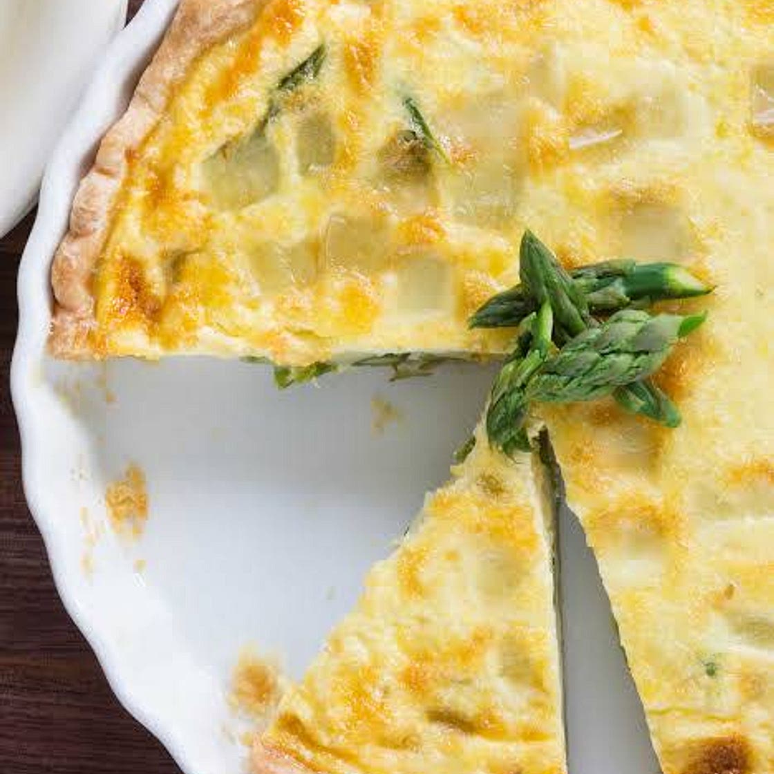 Asparagus Quiche Recipe