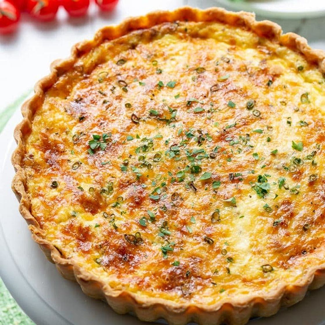 Cheese Vienna Quiche Recipe