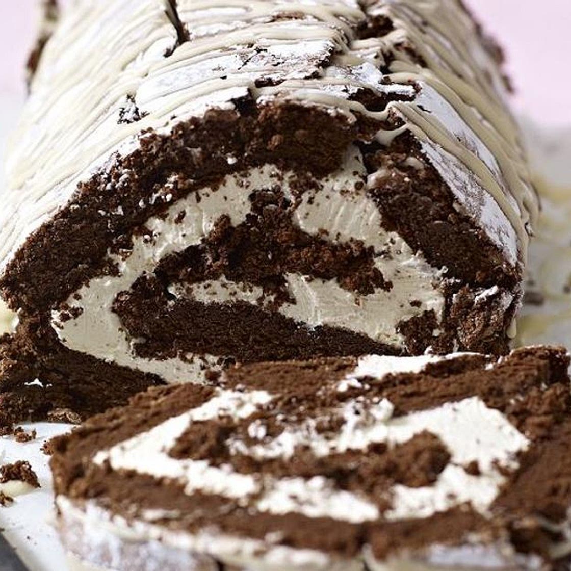 Chocolate and Irish Cream Roulade