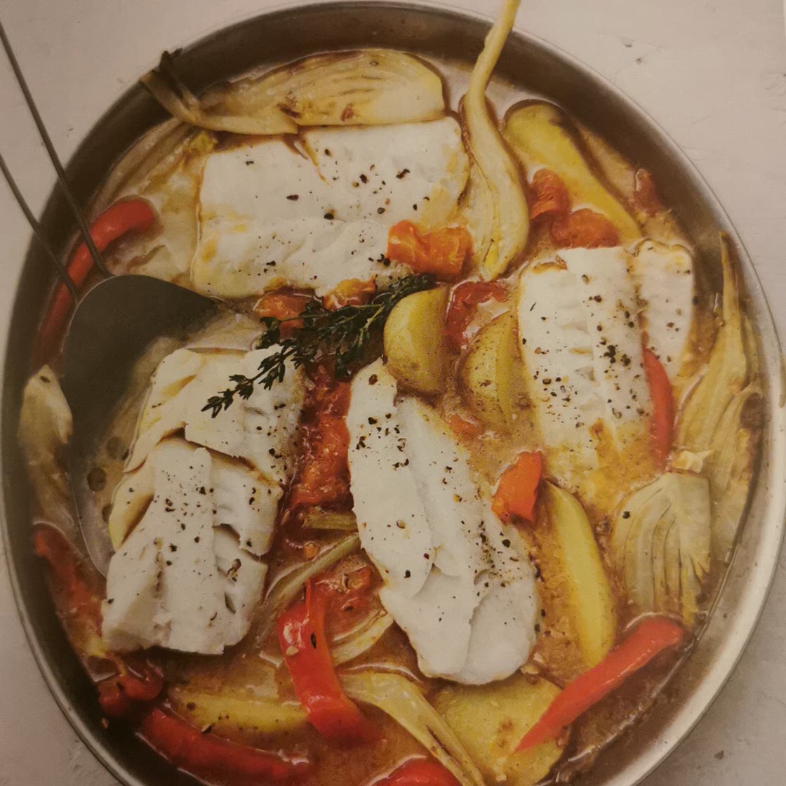 MEDITERRANEAN FISH CASSEROLE