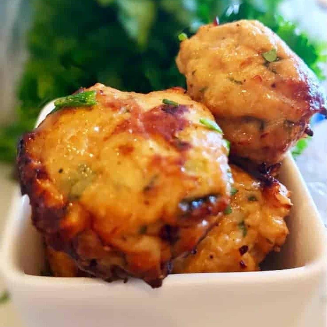 Chicken Coconut Meatballs