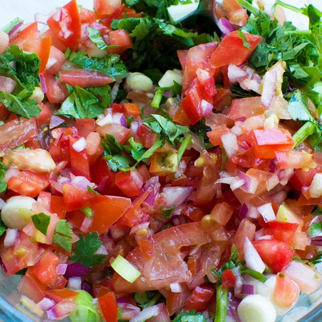 10 minute tomato salsa