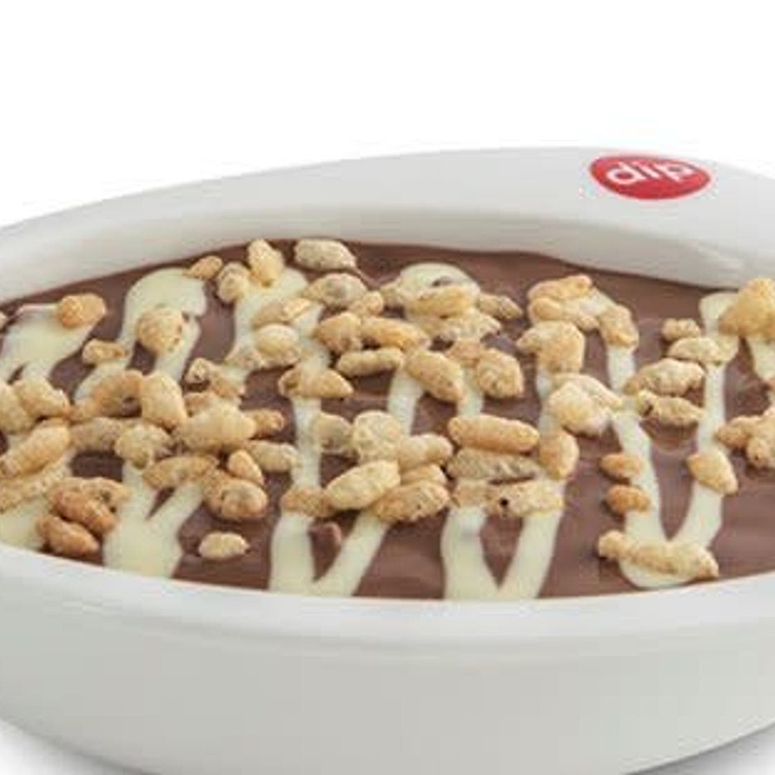 Crispy chocolate ice cream