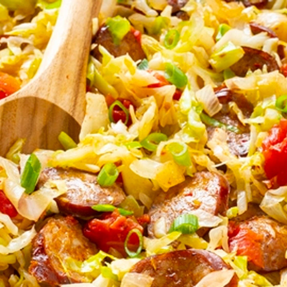 Fried Cabbage And Sausage Recipe