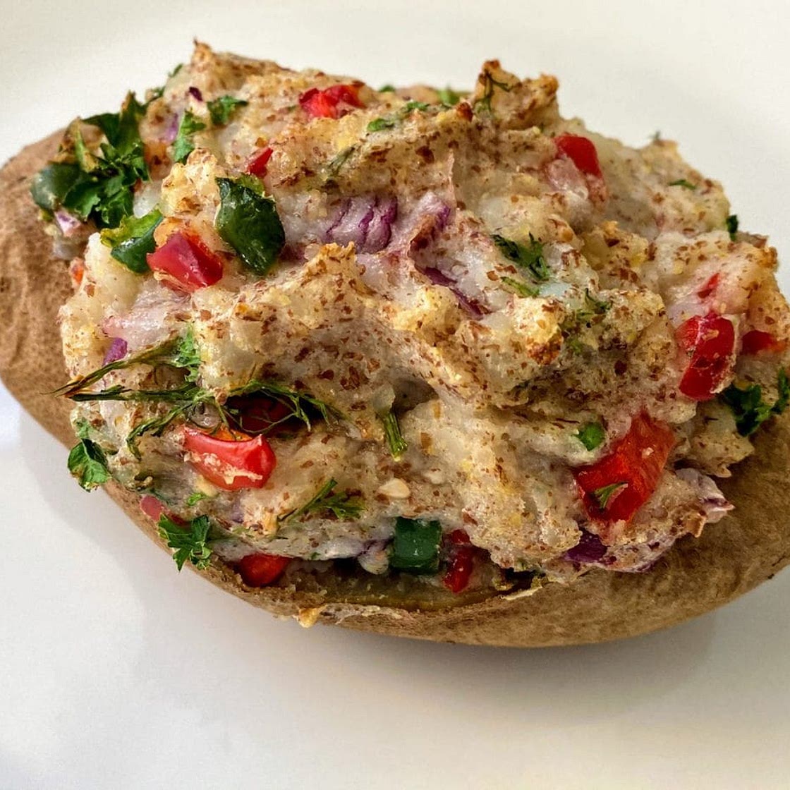 Vegan Twice Baked Potatoes