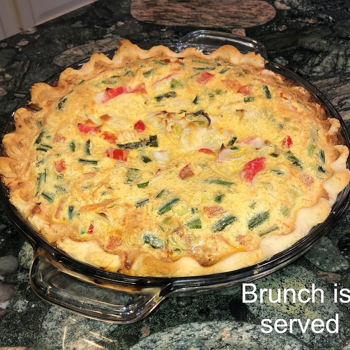 Savory Crab Quiche