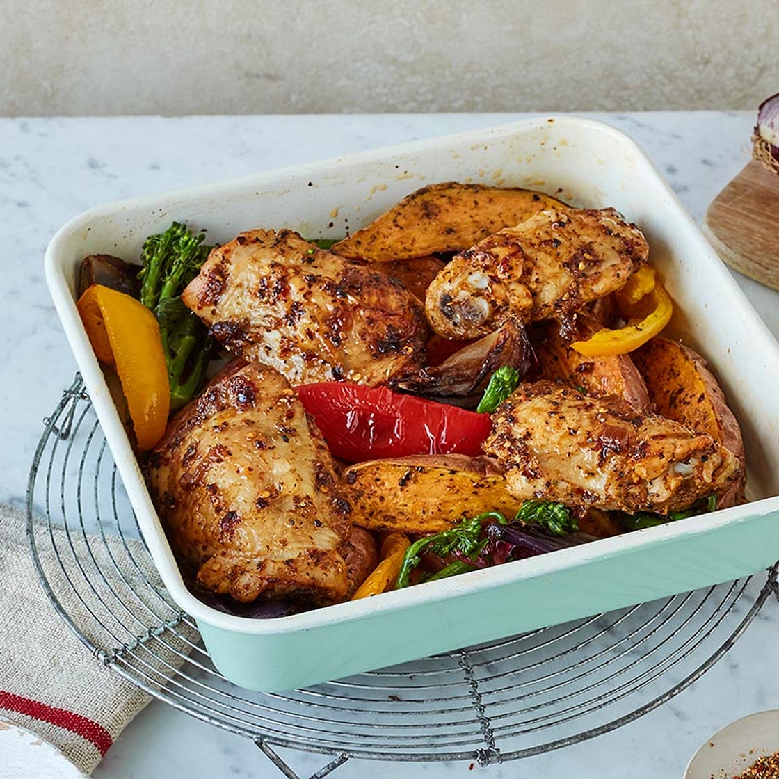 Tray baked piri piri chicken recipe | Schwartz