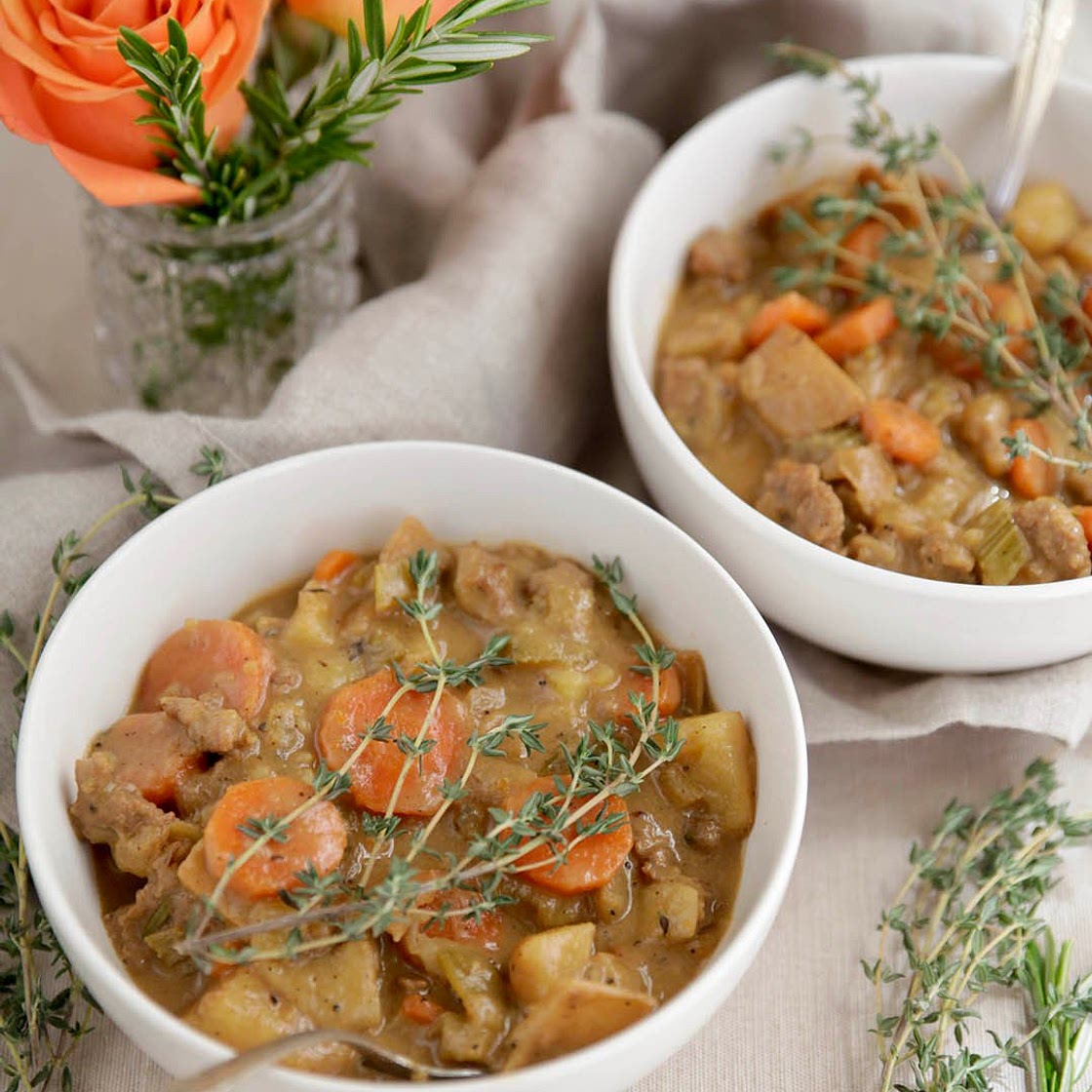 Whole30 Sausage and Potato Soup