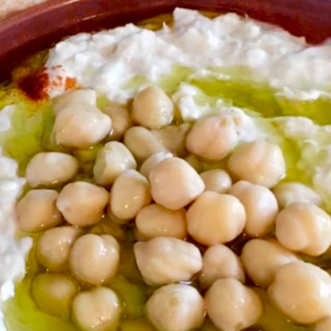 Chickpeas Msabbaha (مسبّحة الحمص)