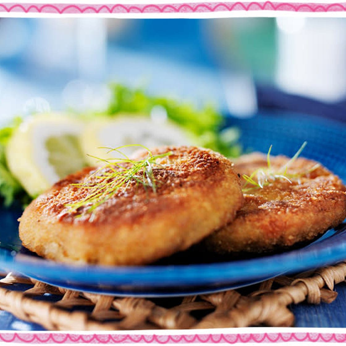 STEP 2 Thai Crab Cakes with Coleslaw