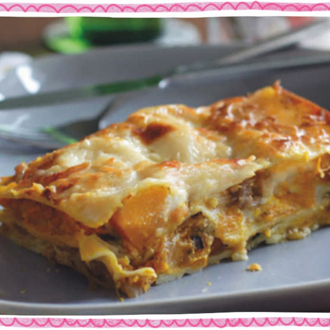 STEP 3/4 Butternut Squash Lasagne