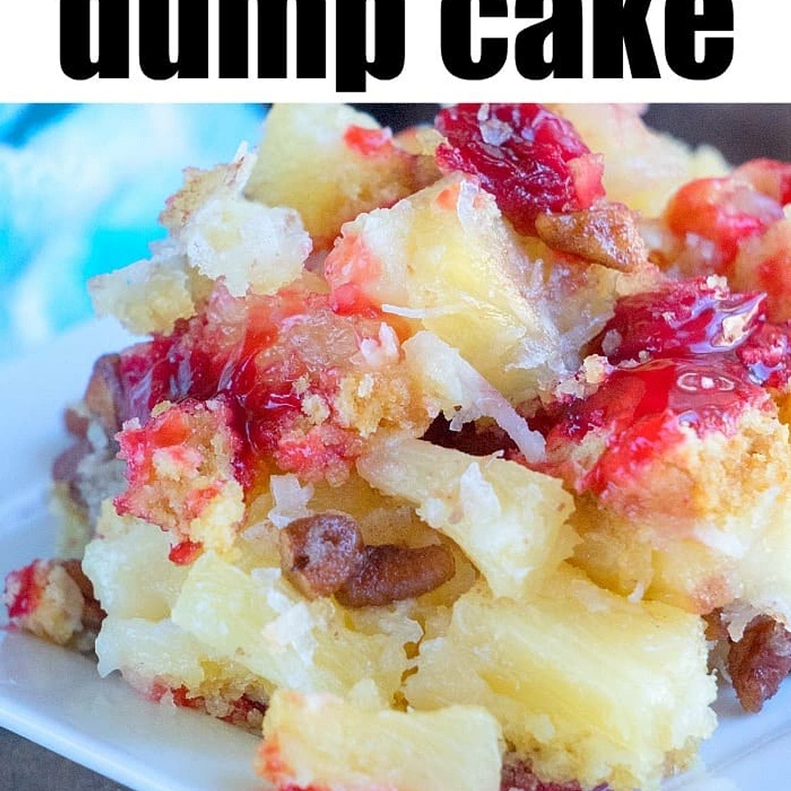 Cherry Pineapple Dump Cake Recipe