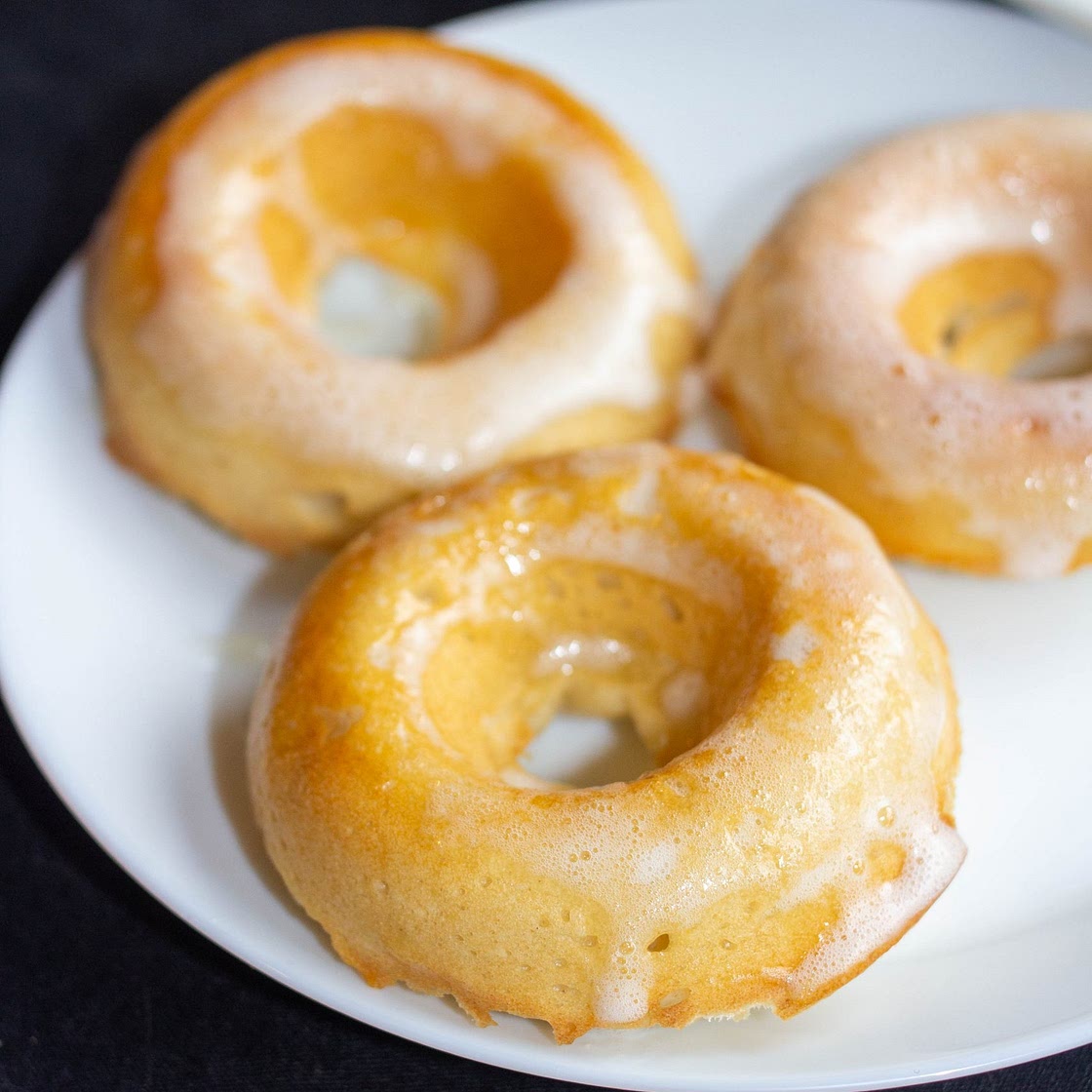 Lemon Donuts- Low Calorie, Low Fat