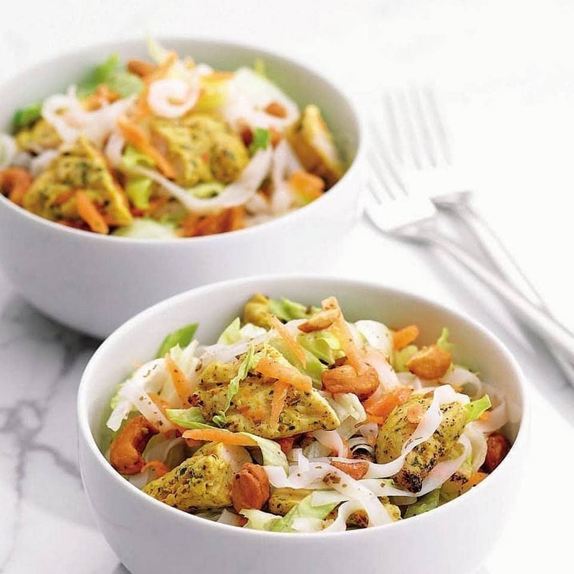 Chicken, Cashew And Noodle Salad