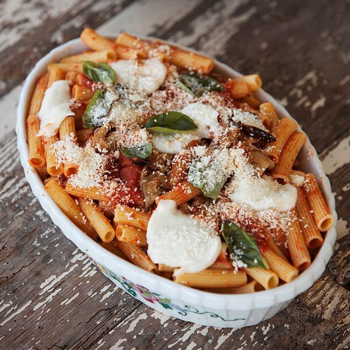 tomato florentine pasta bake recipe | Schwartz