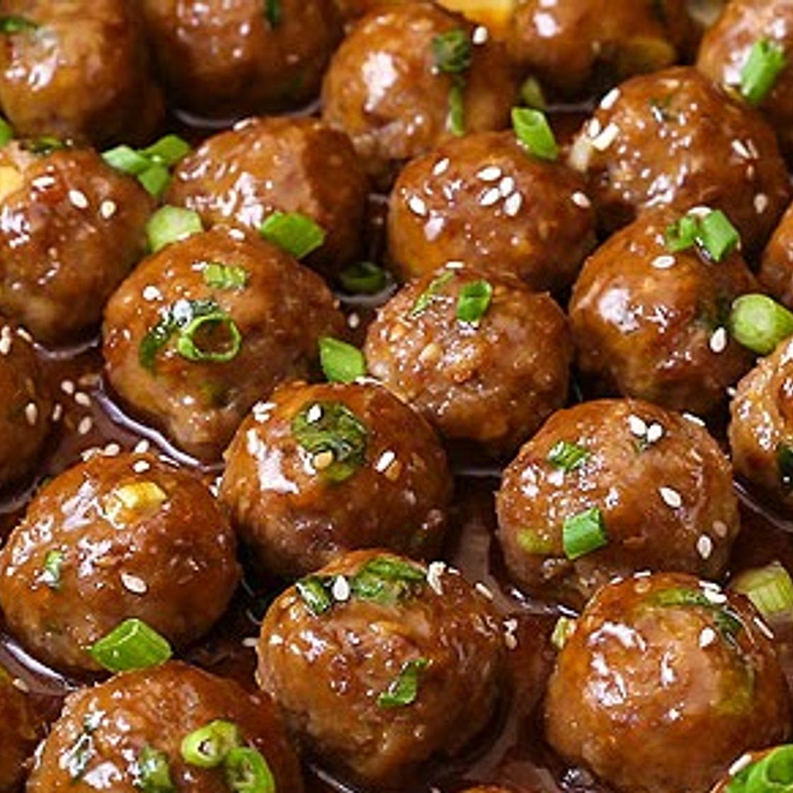 Saucy Teriyaki Meatballs