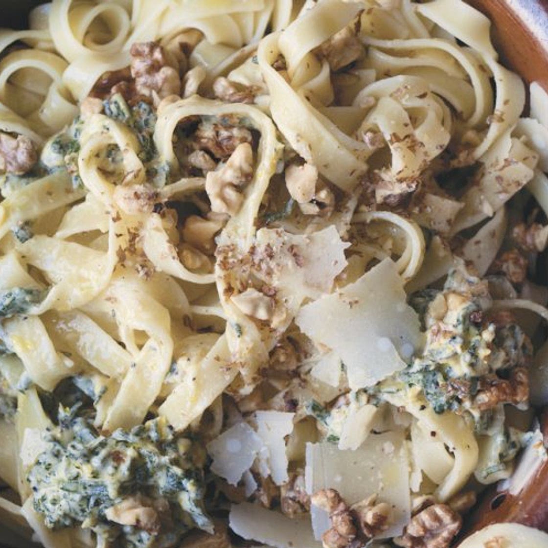 Ottolenghi Style: Tagliatelle With Walnuts Recipe