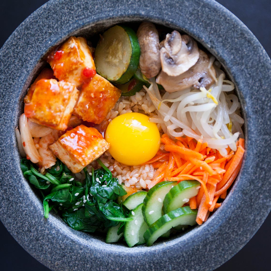 Vegetarian Bibimbap