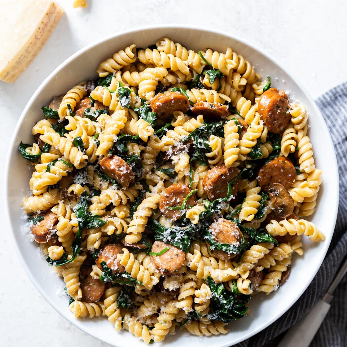 Sausage and Mushroom Pasta