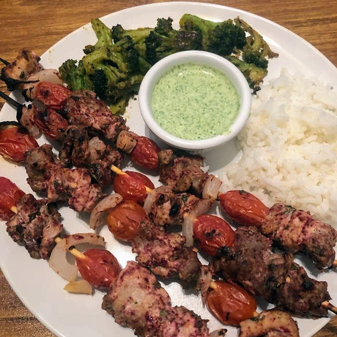 Mediterranean Kebabs