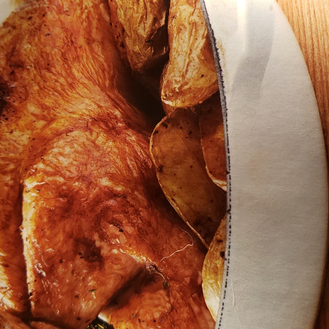 roasted chicken with fingerling potatoes a d salsa verde