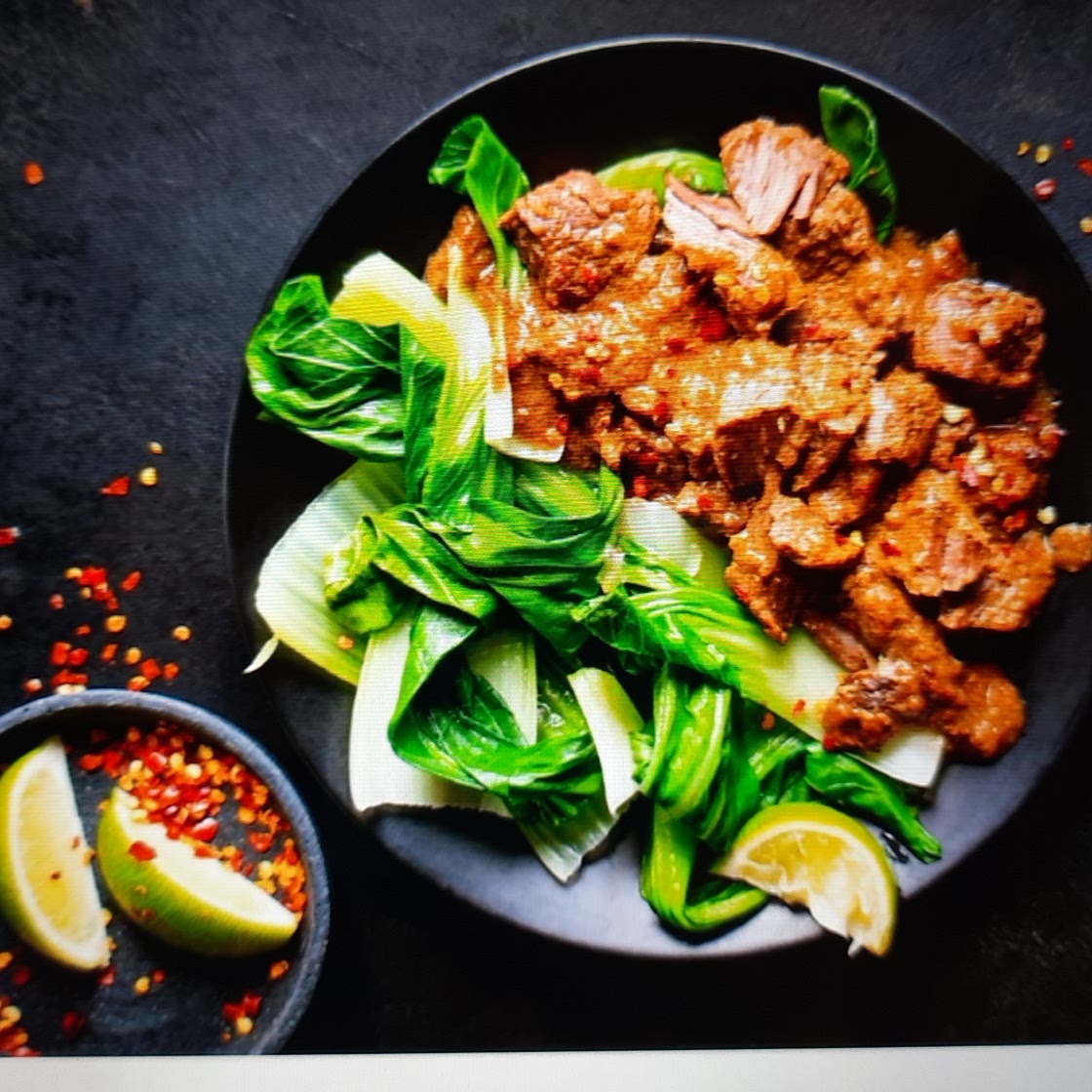 Beef rendang